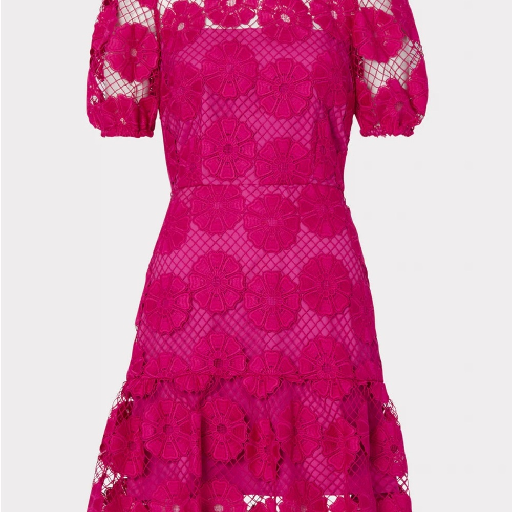 Milly Yasmin Lace Dress - Pink